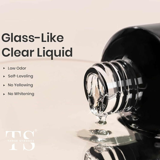 GV776 THR3E STROKES 2 Pcs 7.5Ml No Wipe Gel Top Coat And Base Coat Set - Soak Off Led Nail Lamp Gel Base Top Coat Finish Nail Art Design For Women. (Requires Uv Light)(Machine Se Sukhengi)