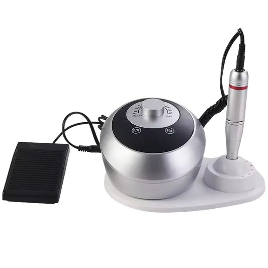 GV772 Professional ZG-205 45,000 RPM Electric Nail Drill Machine | 30W Tabletop Gel Polish Nail Polisher for Salon & Home Use