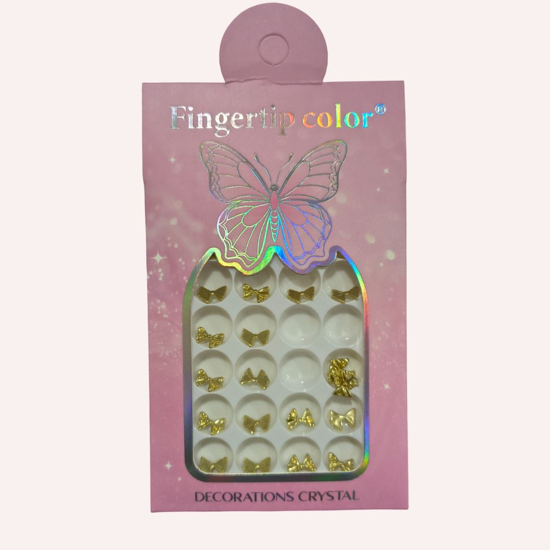 GV722 3D Nail Art Bow Thick Charms – Acrylic Nail Decorations for Creative Nail Designs