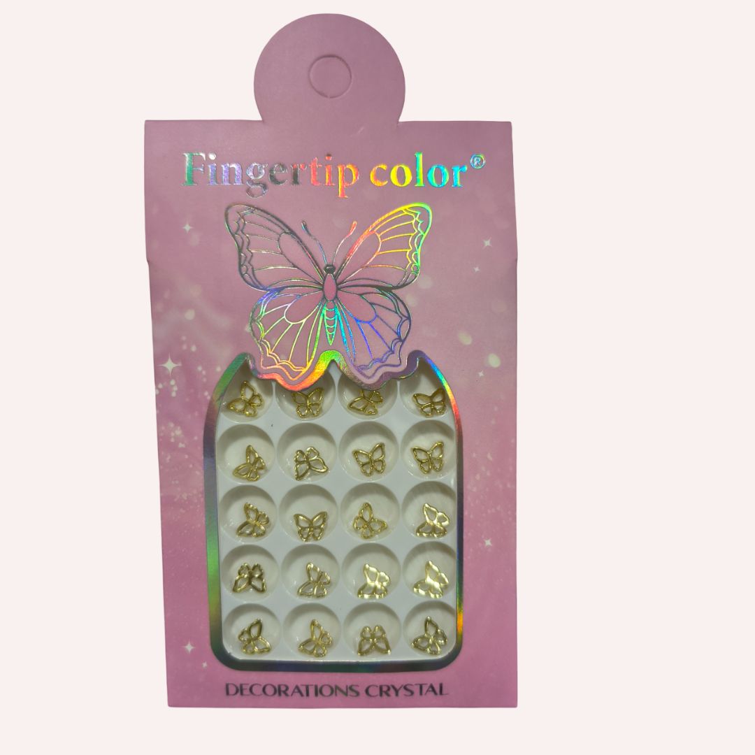 GV720 3D Nail Art Outline Charms – Acrylic Nail Decorations for Creative Nail Designs