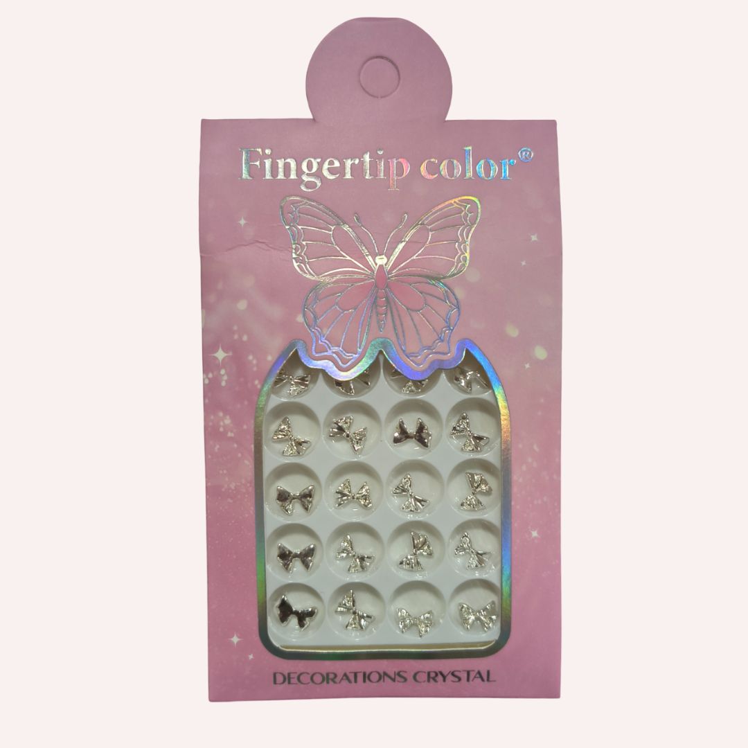 GV722 3D Nail Art Bow Thick Charms – Acrylic Nail Decorations for Creative Nail Designs