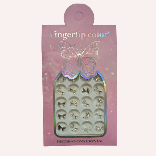 GV722 3D Nail Art Bow Thick Charms – Acrylic Nail Decorations for Creative Nail Designs