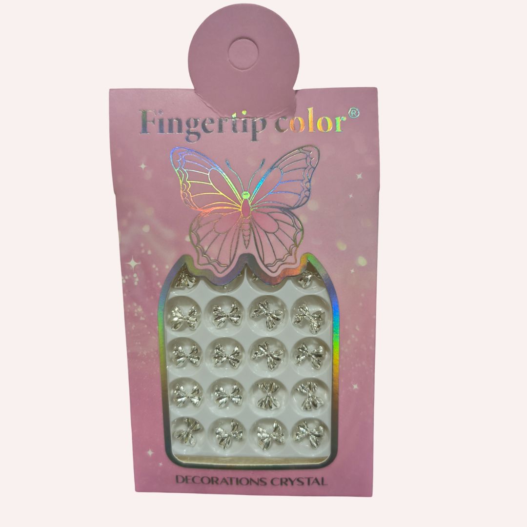 GV722 3D Nail Art Bow Thick Charms – Acrylic Nail Decorations for Creative Nail Designs