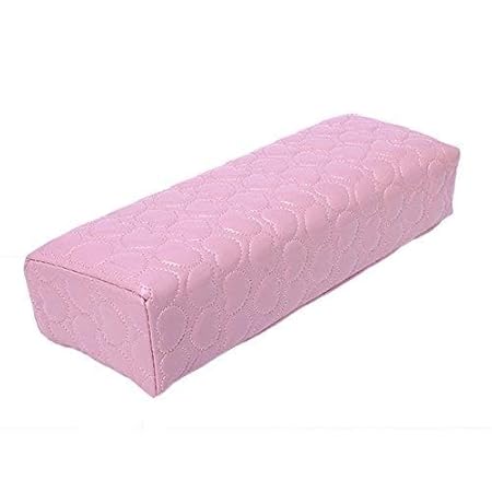 GV304 THR3E STROKES Nail Pillow Hand Rest for Nails, PU Leather Nail Armrest Detachable Manicure Hand Pillow Cushion Nail Art Accessories Tool for Nail Art Supplies (Women) (PINK)
