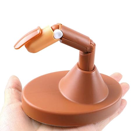 GV353 THR3E STROKES Nail Training Kit Reusable Detachable Portable Flexible Nail Practice Finger Kit Fingernail Tip Display Tool for Ladies Holiday (MIX COLOR)(STAND+2 FINGER AND TIPS) (PACK OF 1)