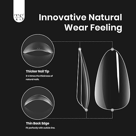 GV391 THR3E STROKES Gel Extension Kit for UV Nail Art - Easy DIY Tips Decoration at Home - Gift for Women (GEL X HALF MATTE KIT A092)