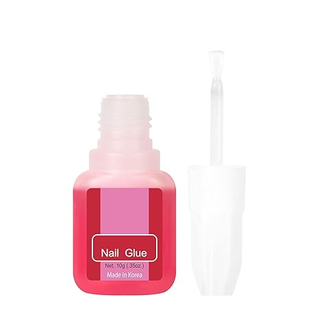 GV454 THR3E STROKES Gel Nail Glue For Artificial Nail Artificial Nail Glue Waterproof Nail Glue For Acrylic nails Professional Nail Art Glue For Fake/False Nails- (package contains 1pcs nail glue of 10grm)
