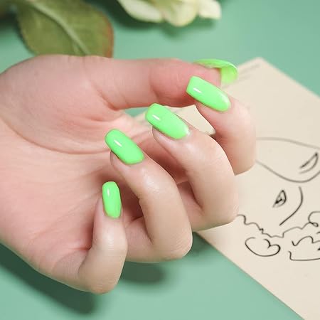 GV862 Gel Nail Polish Set - 6 Colors Nude Grey Peach Dark Red Colors Nail Polish For All Seasons Neutral Soak Off LED Lamp Cured Manicure Kit For Nail Art (23,19,47,21,54,57) (Candy, 6)