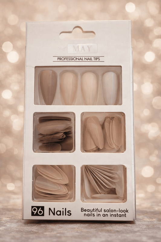 GV1012 96 PCS Full Cover Artificial Nail Tips – False Nails for Nail Extensions