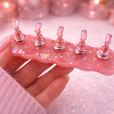 GV992 Magnetic Nail Display Stand for Press-On Nails – Nail Tips Holder Set