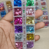 GV797 12-Color Holographic Hexagon Nail Glitter Set – Chunky Sparkle Flakes for Gel, Acrylic & DIY Nail Art
