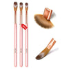 GV749 3pcs Professional Nail Art Brush Set – High-Precision 3D Builder Gel & Acrylic Drawing Brushes for Nail Extension and Design