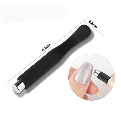 GV61 THR3E STROKES 15Pcs Nail Magnet Set Cat Eye Gel Nail Polish Magnet Wand Magnetic Nail Polish Cat Eye Magnet for Nails Cat Eye Magnets Sticks Nail Design Tools Nail Art Accessories