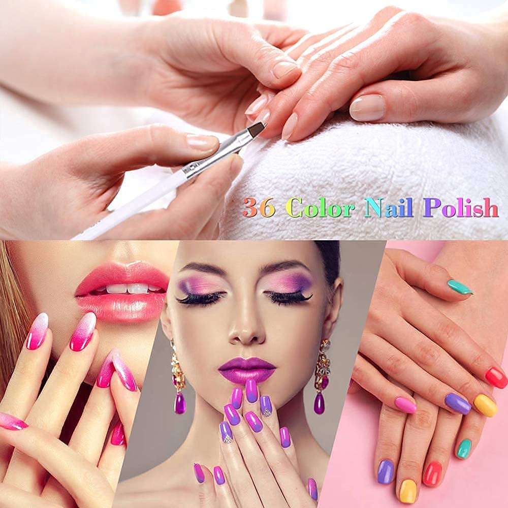 GV90 GDCOCO 36 Colors 5ml nail UV Gel Kit soak off led Nail Art Pure Color Gel paint color uv gel polish