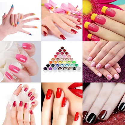 GV90 GDCOCO 36 Colors 5ml nail UV Gel Kit soak off led Nail Art Pure Color Gel paint color uv gel polish