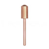 GV67 THR3E STROKES Nail Drill Bits, 3/32'' Smooth Round Top Large Barrel Carbide Bits, Suitable for Manicure Pedicure Cuticle Gel Polishing, Beginners Bits, Rose Gold, Series Bit (Extra Fine-XF, ROSE GOLD)