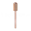 GV73 THR3E STROKES Nail Drill Bits, 3/32'' Smooth Round Top Large Barrel Carbide Bits, Suitable for Manicure Pedicure Cuticle Gel Polishing, Beginners Bits, Rose Gold, Series Bit (Double Fine-2XF, ROSE GOLD)