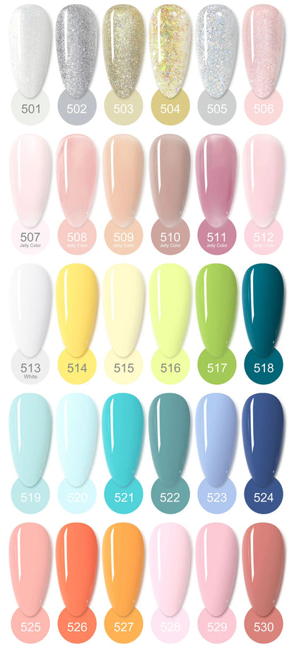 GV183 THR3E STROKES LUX5 Gel Polish Kit 60 Colors