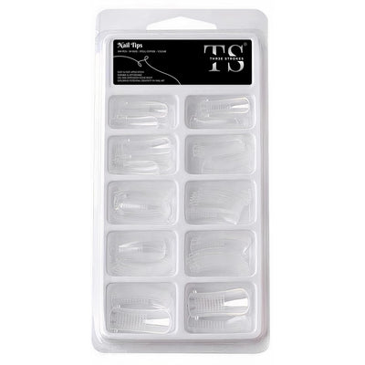 GV118 THR3E STROKES Poly Extension Gel Dual Nail Forms - 100pcs Poly Nail Gel Forms Acrylic Nails Mold Artificial UV Gel DIY Polish Manicure Tool