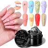 GV46 THR3E STROKES Solid Builder Nail Gel,15ML 4 in 1 Nail Extension Gel UV Nail Glue for Acrylic Nails Rhinestones Gel 3D Nail Sculpture Gel 3D Molding Hard Gel for Nails UV/LED Nail Lamp Required (CLEAR) (UV/LED LAMP REQUIRED)