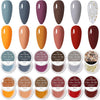 GV116 THR3E STROKES Gel Polish For Nail Art Set Of 6 long-lasting stay Gel Nail Polish Combo Set UV Lamp Dry 5ML (NINJA 69-80)