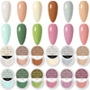 GV64 THR3E STROKES Gel Polish For Nail Art Set Of 6 long-lasting stay Gel Nail Polish Combo Set UV Lamp Dry 5ML (DINO 21-32)