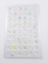 GV1083 3D Aurora Butterfly Nail Charms Set – Iridescent AB Resin Nail Art Decorations for Acrylic, Gel & DIY Manicure (60 Pcs Assorted Designs)