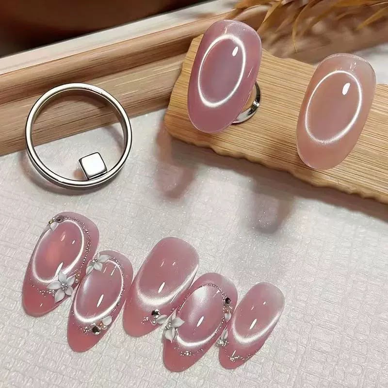 GV1115 Black Hole Cat Eye Magnet Ring for Gel Nail Polish | 3D Magnetic Cat Eye Nail Art Tool