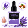 GV80 THR3E STROKES Naturale Revitalizing Cuticle Oil - Hydrating Oil For Repaired Cuticles Overnight - Remedy For Damaged Skin And Thin Nails - Paraben/Cruelty-Free Formula 15ML (LAVENDER)