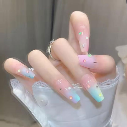 GV903 THR3E STROKES Ombre Gel Nail Polish with Nail Art Sponges for Pat Gel Ombre Color Palette Blush Effect Pat Painting Gradient Blooming Gels 9colors for Ombre Nails Multistyle French Manicure DIY