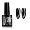GV1127 THR3E STROKES 9D Glitter Cat Eye Gel Magnetic Nail Polish Art Manicure DIY at Home Soak Off UV Gel 7.5ML (CE29, 7.5ML)