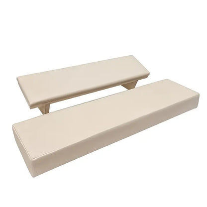 GV760 2pcs Manicure Hand & Arm Support Set – Log Bevel Hand Rest for Nail Table