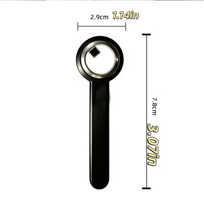 GV1116 Black Hole Cat Eye Magnet Ring for Gel Nail Polish | 3D Magnetic Cat Eye Nail Art Tool Color may  Very
