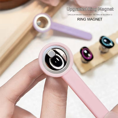 GV1116 Black Hole Cat Eye Magnet Ring for Gel Nail Polish | 3D Magnetic Cat Eye Nail Art Tool Color may  Very