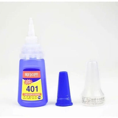 GV837 401 Industrial Super Glue (20g) – Ultra Strong Instant Adhesive for Nails, Tips, Crafts & Repairs