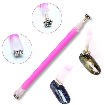 GV680 Magnetic Nail Art Pen for 3D Cat Eye Gel Polish