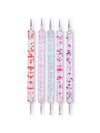 GV610 5pcs Nail Art Dotting Tools – Dual Ended Marbleizing Pen Set Color may Vary