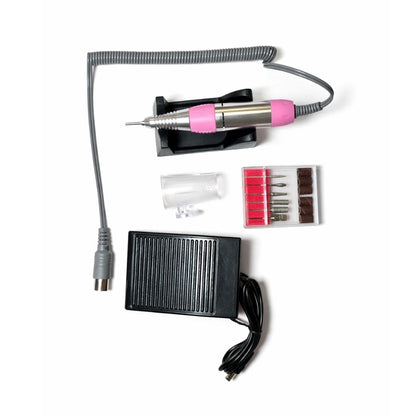 GV1136 Professional Nail Drill Machine 35000 RPM – Electric Nail File with Adjustable Speed Control for Manicure, Pedicure, Gel & Acrylic Nail Extensions