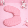 GV910 U-Shape Silicone Nail Arm Rest Cushion – Anti-Slip Textured Manicure Hand Pillow for Nail Art & Salon Use