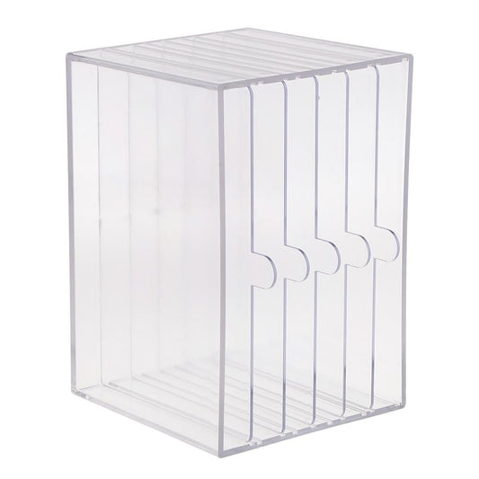 GV880 Nail Art Tip Box Storage & Acrylic Nail Display Stand Rack – Multi-Purpose Practice & Craft Tool