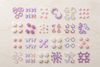 GV1099 THR3E STROKES 3D Nail Art Charms Set – Mixed Pearl Hearts, Bows, Butterflies, Roses, Stars & Moon Nail Decorations for Acrylic, Gel & DIY Nail Art