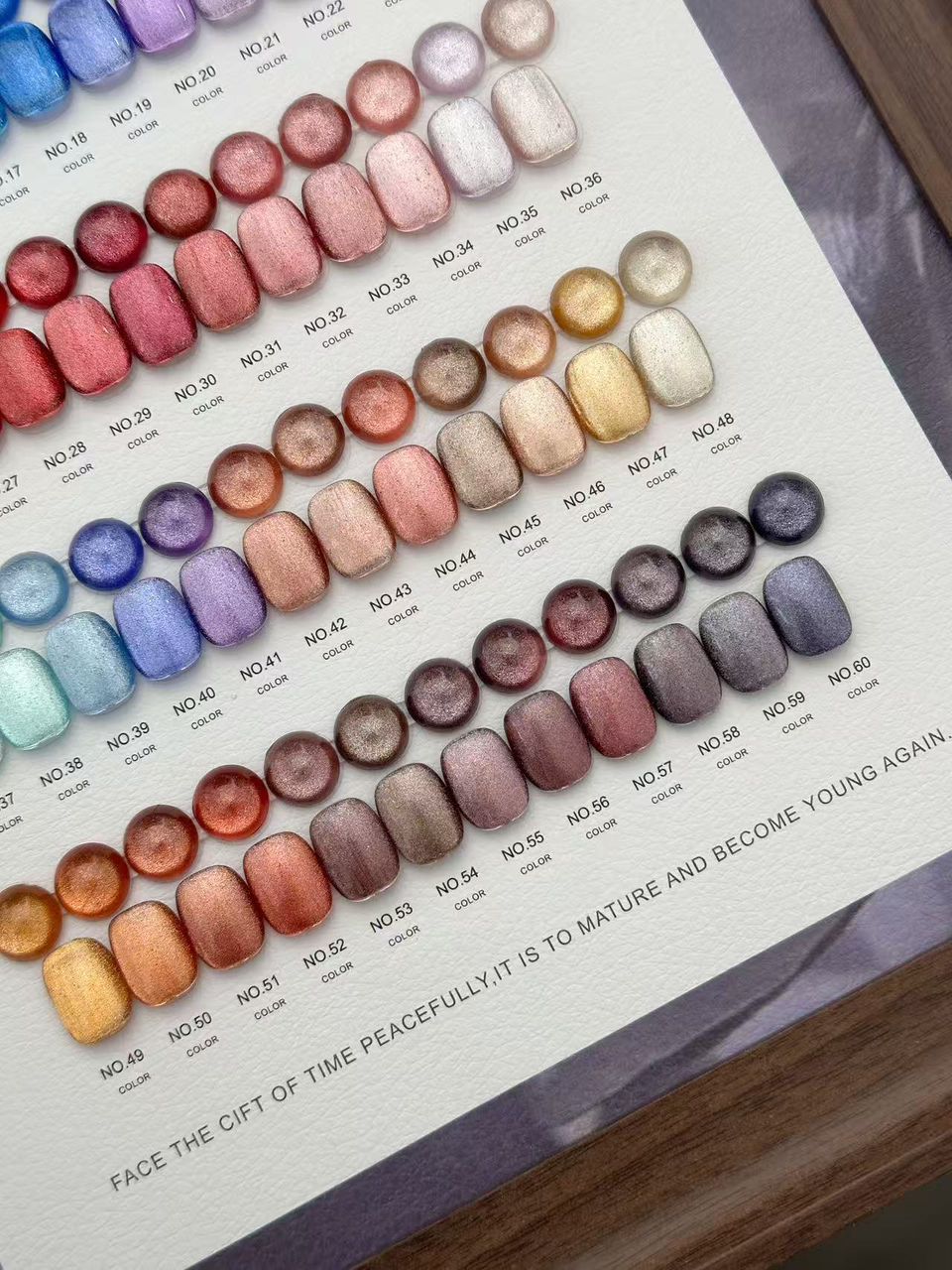 GV1024 THR3E STROKES Crystal Cat's Eye Gel Polish Master Collection (60 Colors, 15ml) – The Ultimate Premium Magnetic UV/LED Nail Art Palette