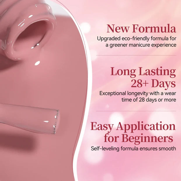 GV970 Vayve Rosalia Gel Polish Set – Solid Colors Pink, Red, Nude 6 Shades