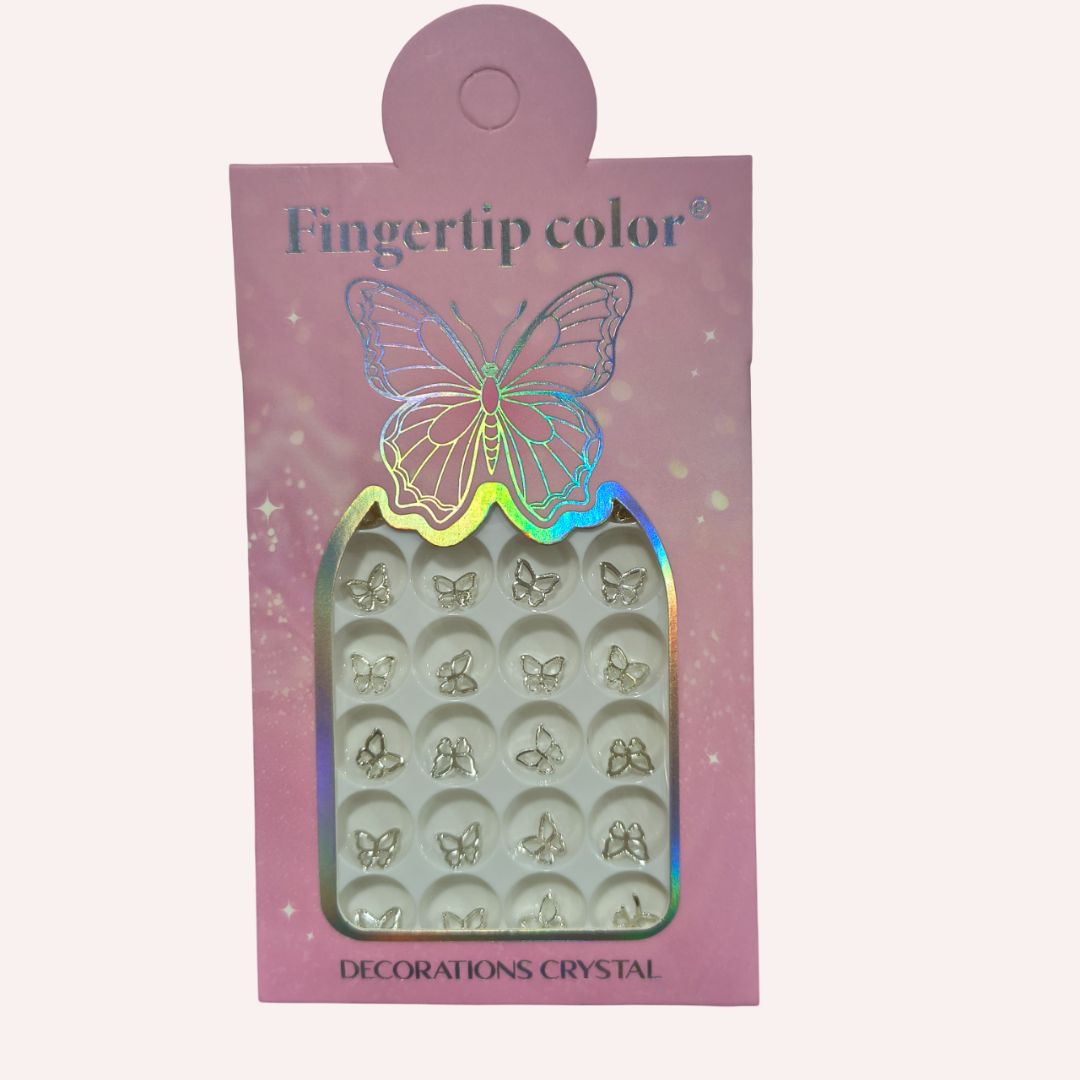 GV720 3D Nail Art Outline Charms – Acrylic Nail Decorations for Creative Nail Designs