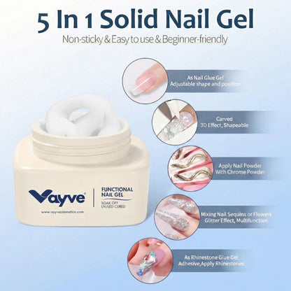 GV979 Vayve Solid Builder Gel 20g – Nail Extension Gel