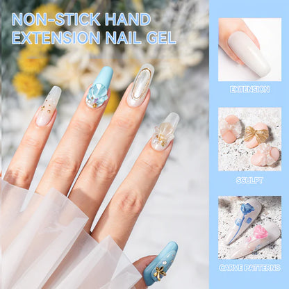 GV985 Vayve Solid Builder Gel 15g | Non-Stick Nail Extension Gel