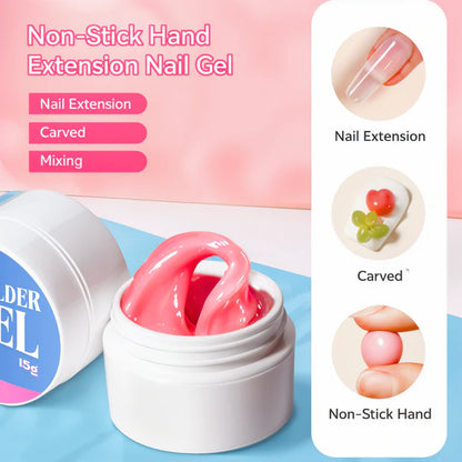 GV984 Vayve Solid Builder Gel 15g | Non-Stick Nail Extension Gel