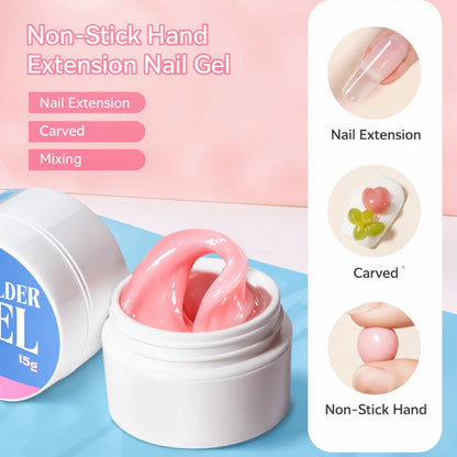 GV983 Vayve Solid Builder Gel 15g | Non-Stick Nail Extension Gel