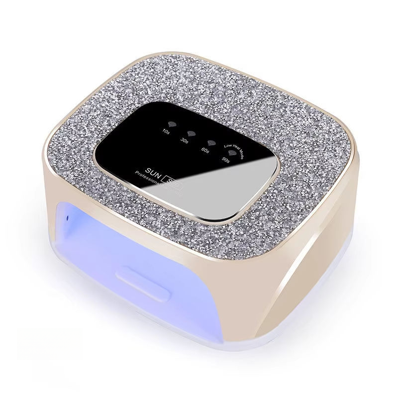 GV675 168W SUN S20 Professional UV LED Nail Lamp with LED Display & 36 LEDs – Fast Curing Nail Dryer for All Gel Polishes Color May Vary
