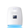 GV1137 Cordless Rechargeable UV LED Nail Lamp S10, Dual Light Source 365+405nm Nail Dryer with 5 Timers, IR Sensor, Low Temperature & High Power Modes for Gel Polish, Manicure & Pedicure